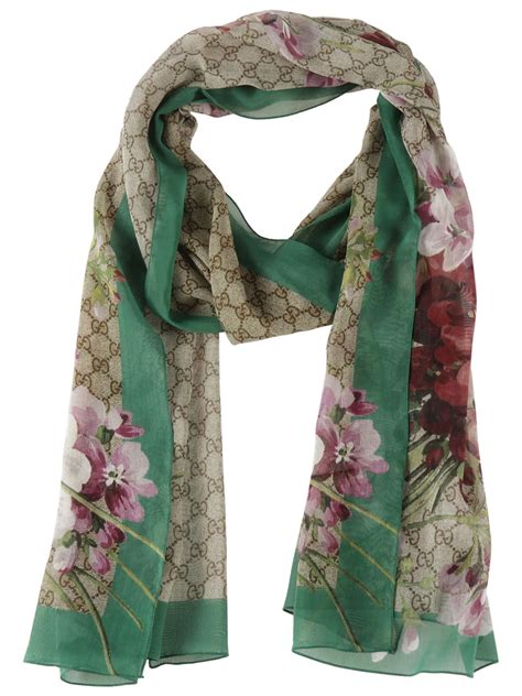 gucci bloom scarf|gucci scarf female.